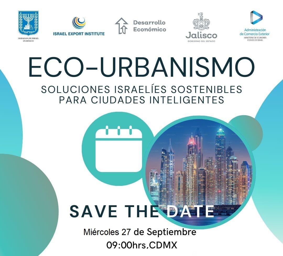 imagen principal de Eco-urbanismo: soluciones israelíes sostenibles para ciudades inteligentes - Webinar