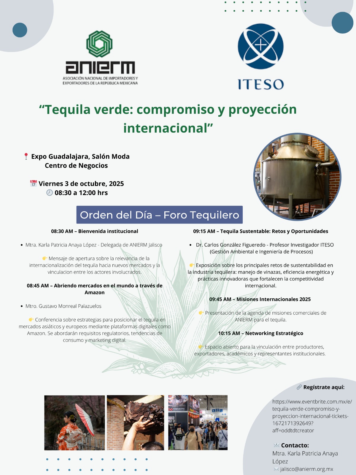 Imagen de Tequila verde : compromiso y proyección internacional