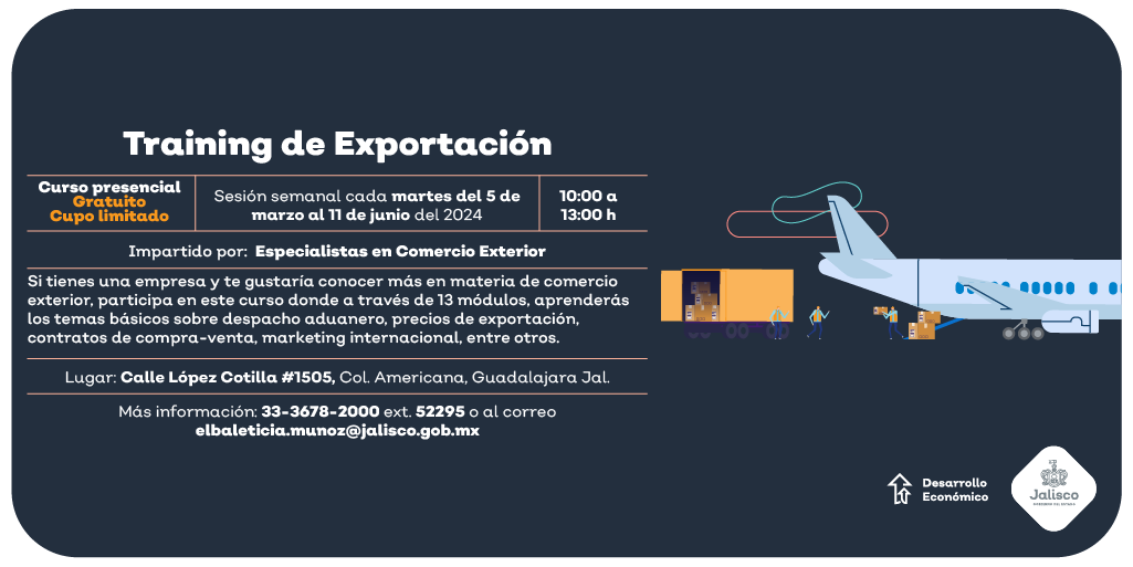 Imagen de Training de Exportación marzo 2024